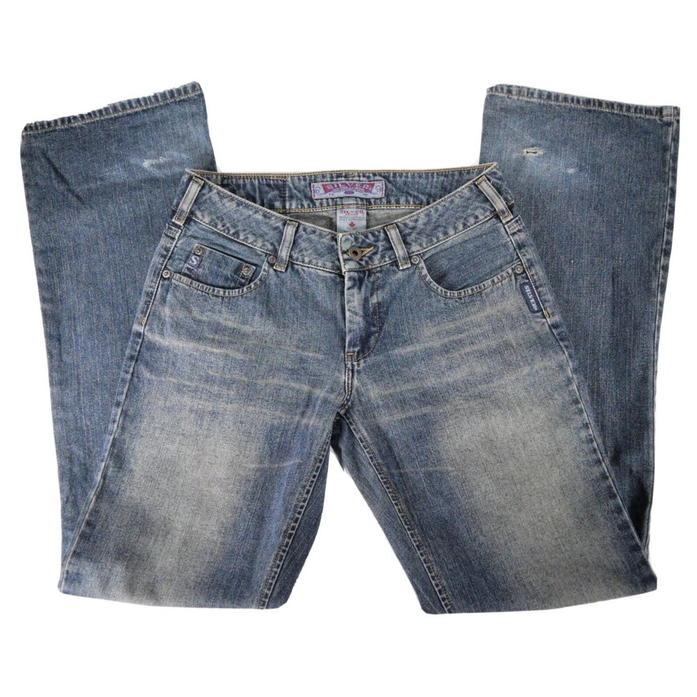Silver Jeans Women's Straight Leg Jeans - Faded Blue Wash